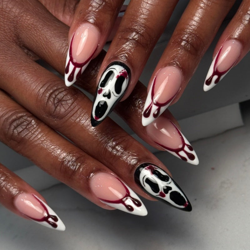 Halloween-Themed Press-On Nail Set Stornfield