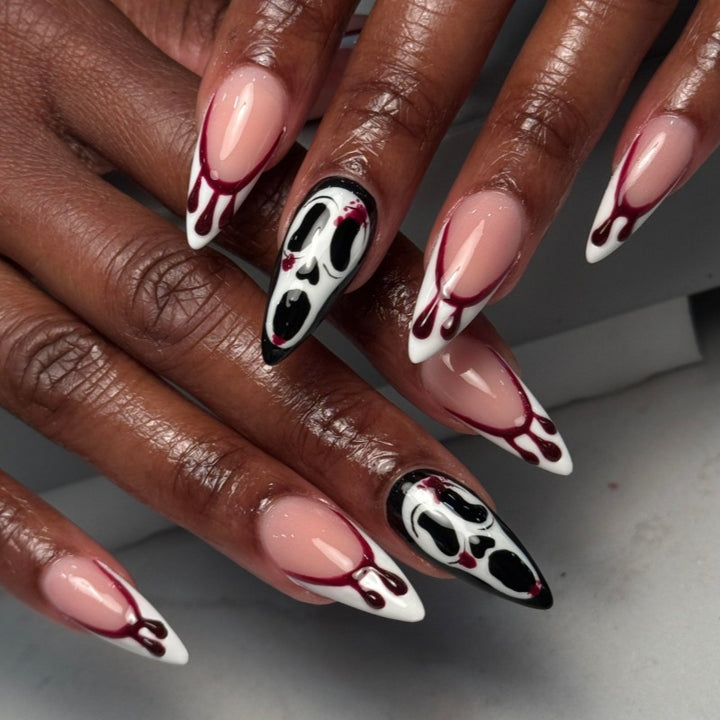Halloween-Themed Press-On Nail Set Stornfield