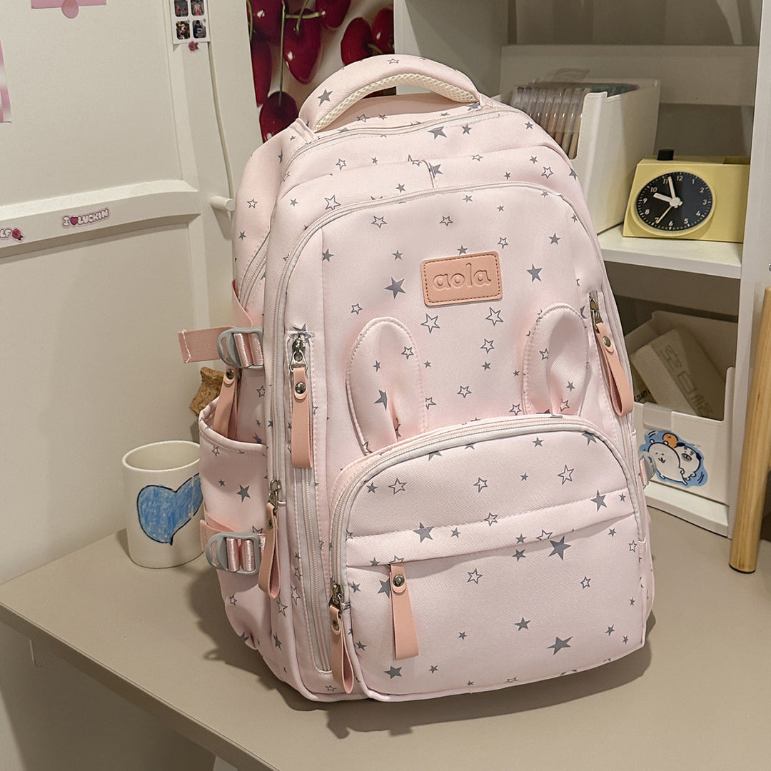Star Print Multi-Functional Backpack Stornfield