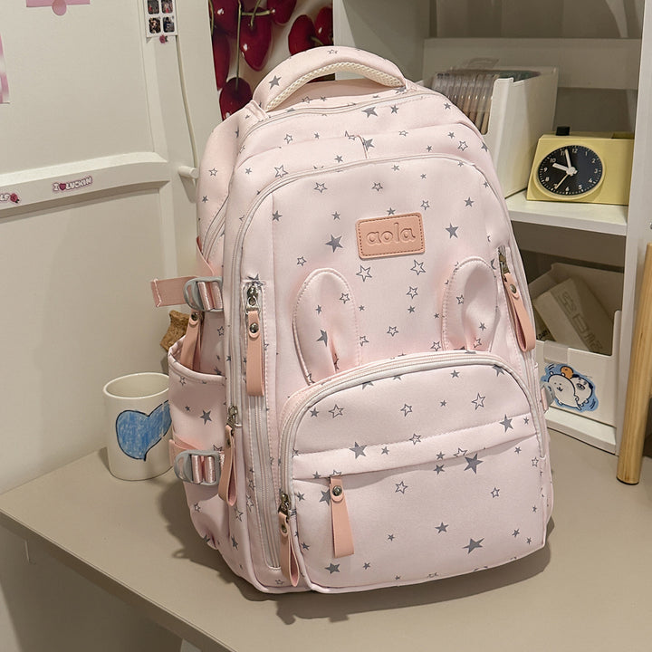 Star Print Multi-Functional Backpack Stornfield