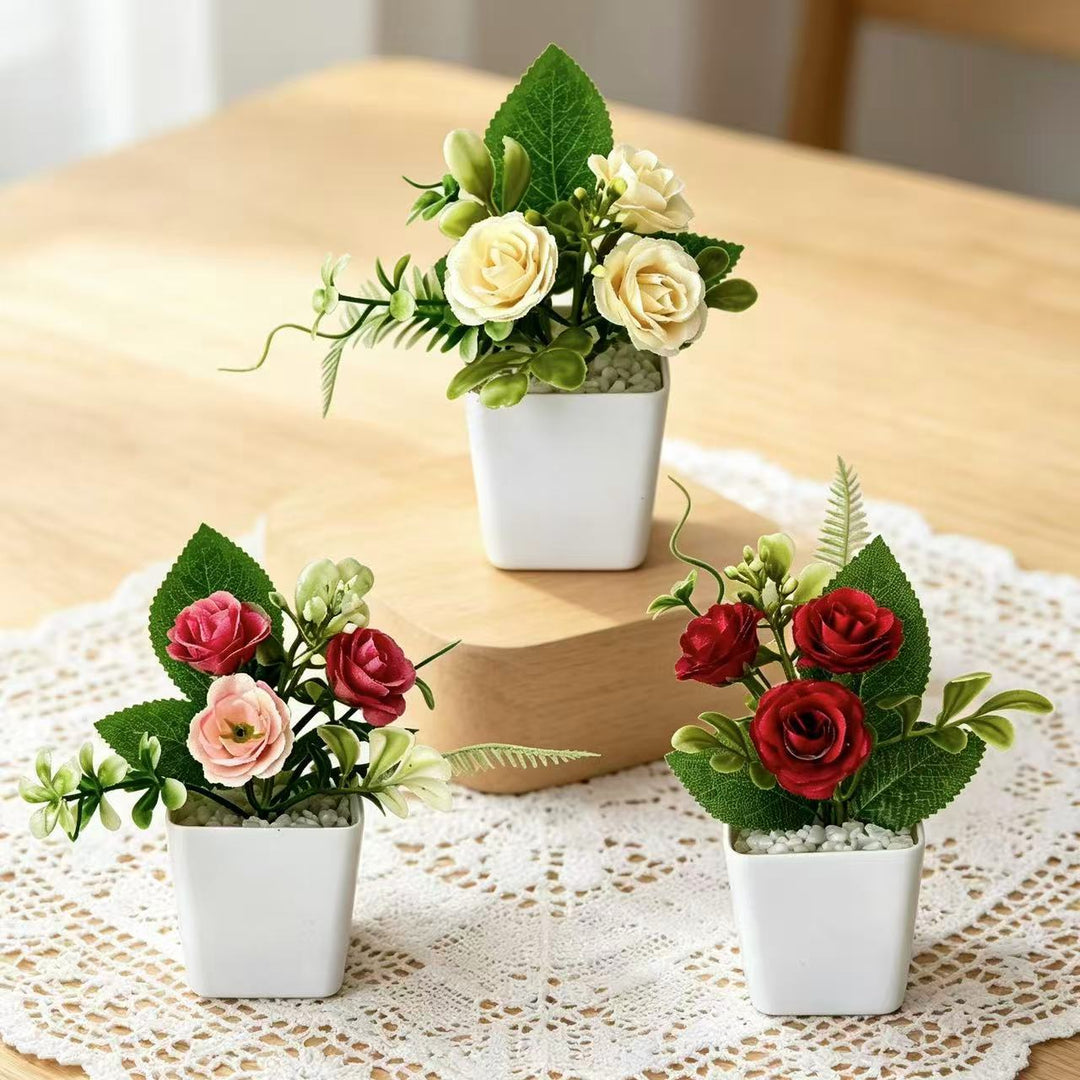 Artificial Orchid Plant for Indoor Decorative Display