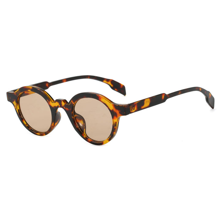 Women's fashionable round sunglasses with high-quality, flexible frame Stornfield