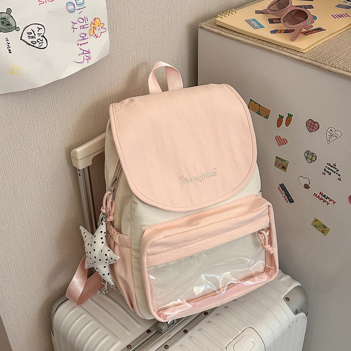 Stylish Transparent Utility Backpack Stornfield