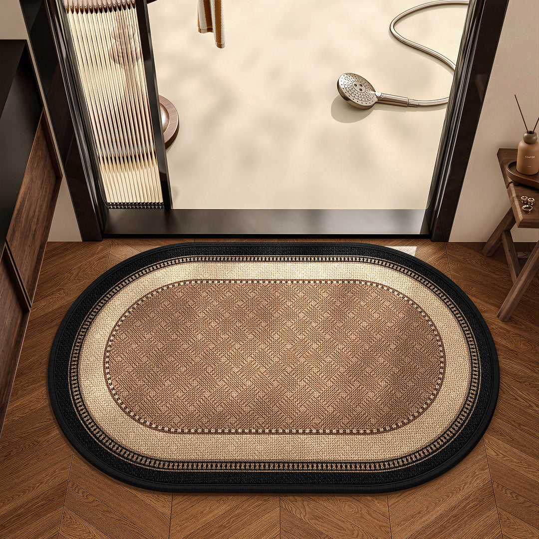 Elegant Textured Bath Mat