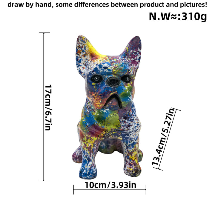 Decorative figure of a French Bulldog Stornfield