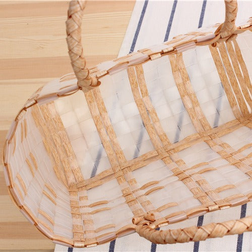 Stylish Transparent Shopping Bag Made of Woven Material Stornfield