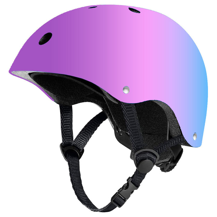 multi sport protective skate and cycling helmet with EPS impact foam and adjustable chin strap Stornfield