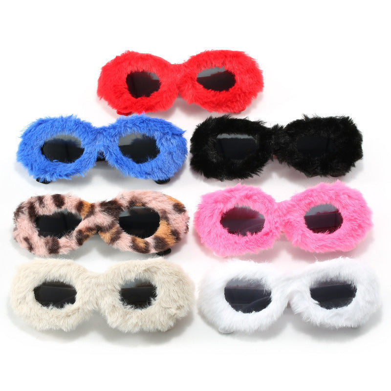 Women's fashionable sunglasses in trendy fleece design Stornfield