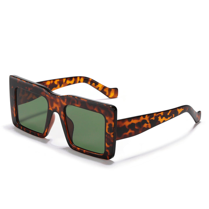 Women square sunglasses with transparent frame and UV protection Stornfield