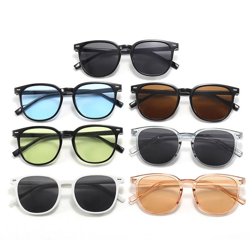 Ladies fashionable sunglasses with transparent frame and elegant design Stornfield