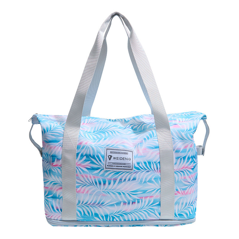 Tropical Pattern Travel Duffle Bag