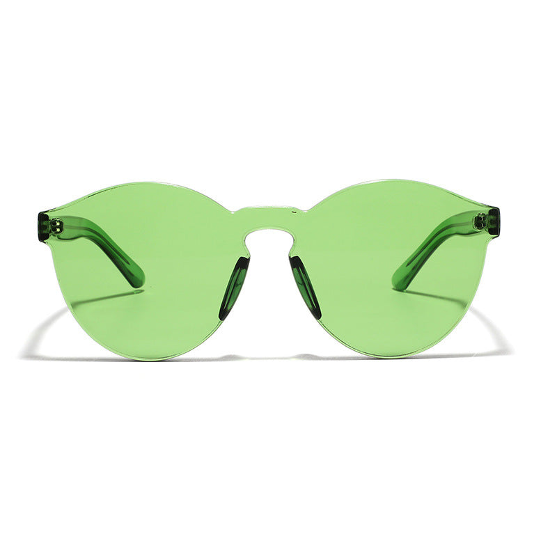 Women's stylish round sunglasses with innovative frame Wide Stornfield