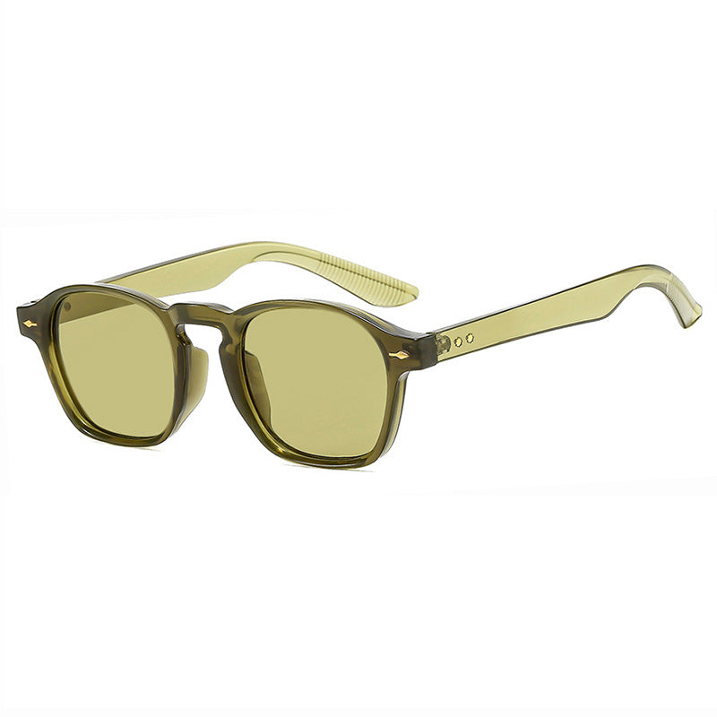 Ladies fashionable rectangular glasses with transparent frame Stornfield