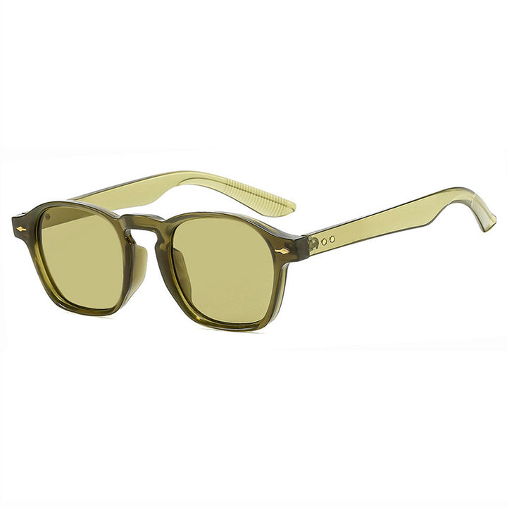 Ladies fashionable rectangular glasses with transparent frame Stornfield