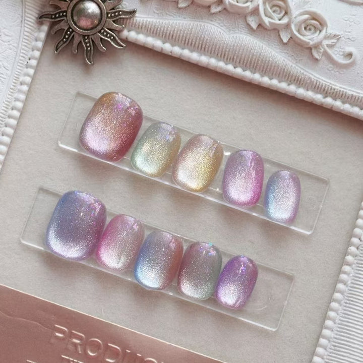 Floral Design Press-On Nails Stornfield
