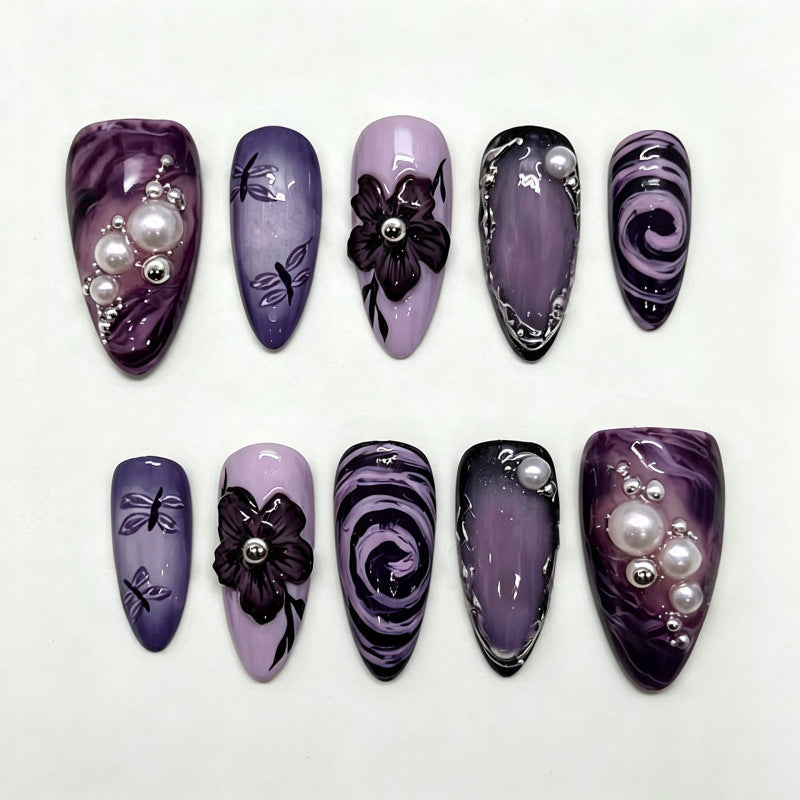 Artistic Designer Press-On Nails
