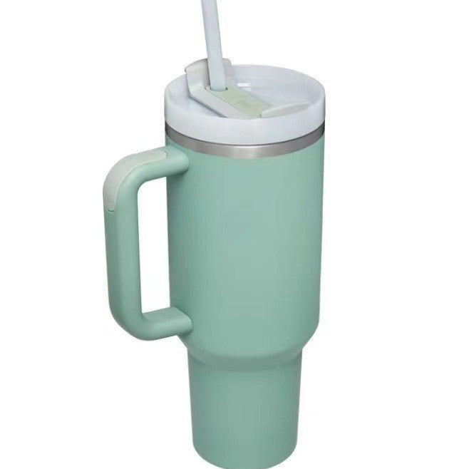 Ladies Insulated Mug with Handle and Practical Straw Stornfield