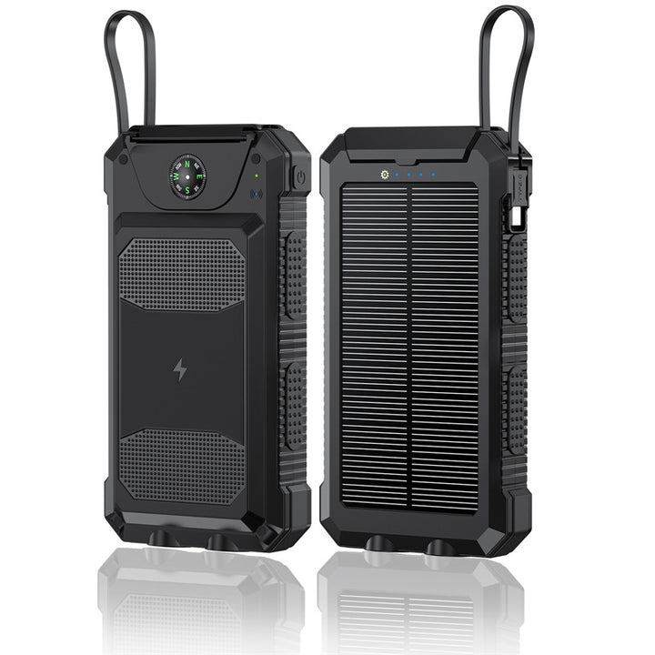 Waterproof Solar Power Bank with Built-in Compass Stornfield