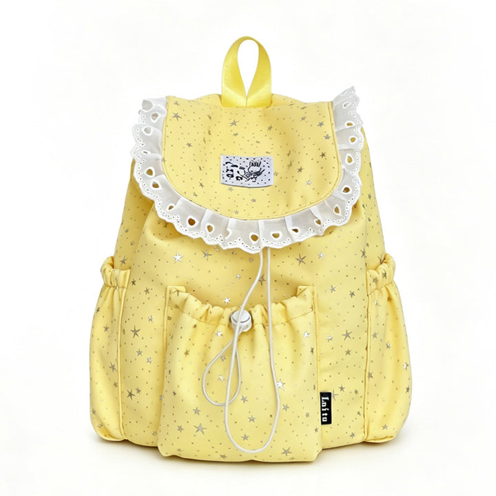 Charming Star-Patterned Backpack Stornfield