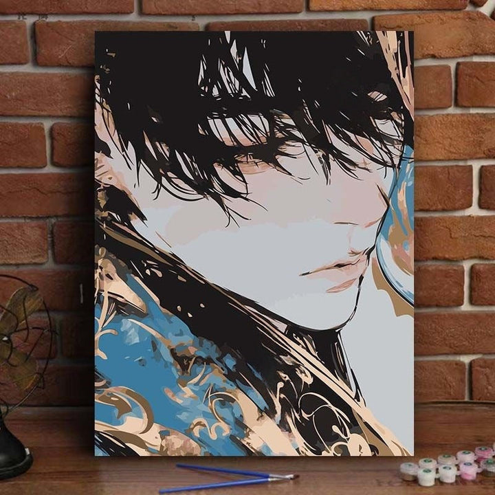 Abstract Art Portrait Canvas Print Stornfield