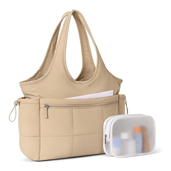 Multifunctional Tote Bag with Removable Cosmetic Bag Stornfield
