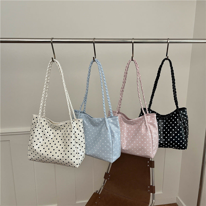 Polka Dot Patterned Handbag