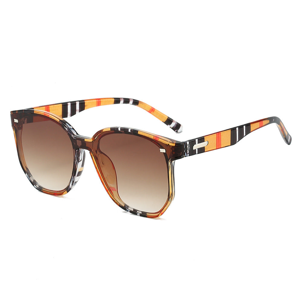 Geometric Frame Oversized Sunglasses Stornfield