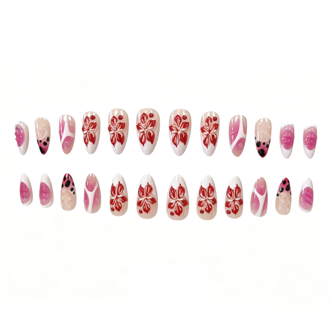 Artistic Floral Nail Art Enhancements Stornfield 1789915352