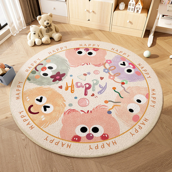 Playful Monster Theme Carpet