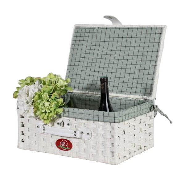Ladies Decorative Storage Basket with Removable Fabric Cover Stornfield
