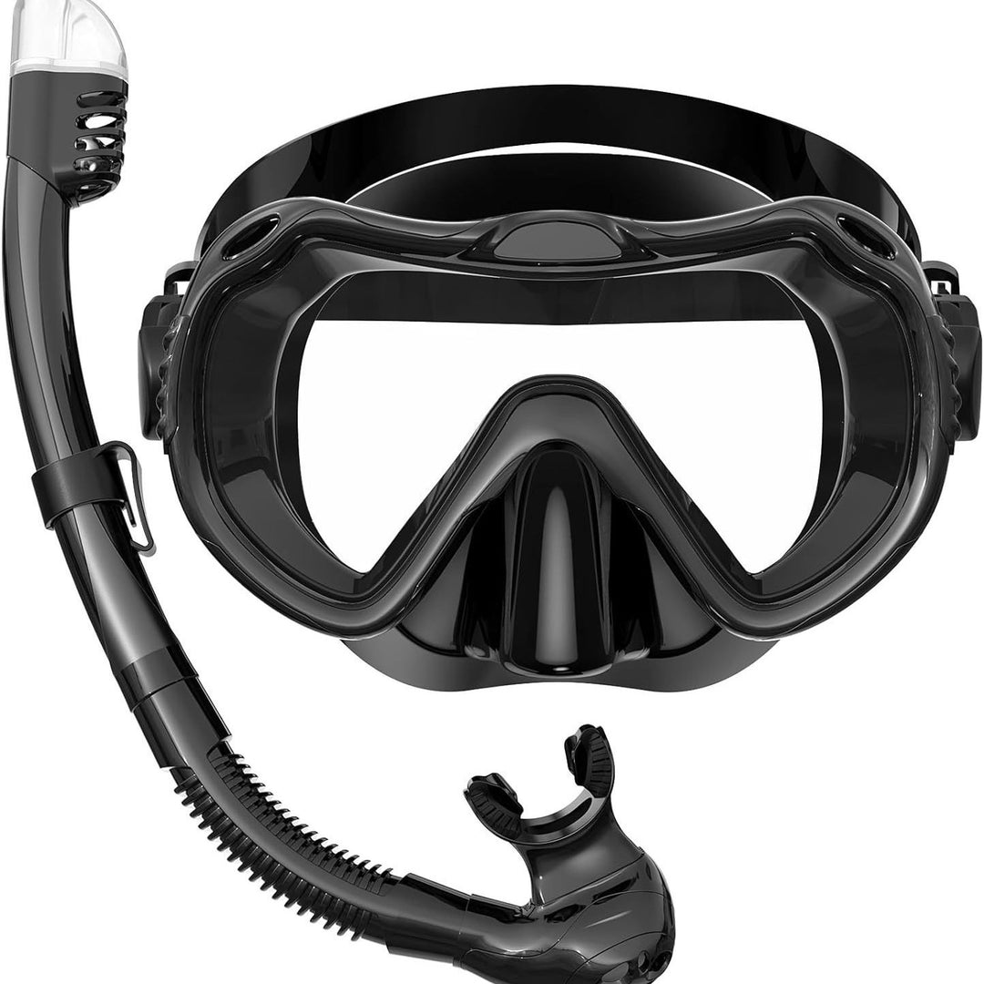 Diving mask with Fit technology and ergonomic snorkel Stornfield