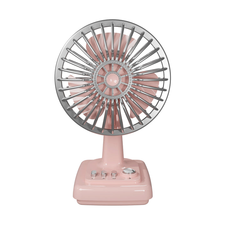 Unisex Portable Table Fan in Retro Design Stornfield