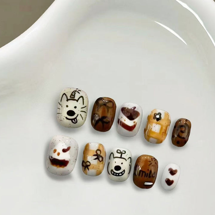 Playful Artistic Nail Art Design Set Stornfield