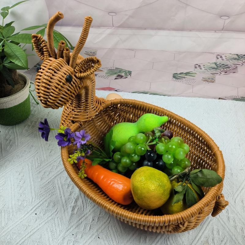 Woven Fruit Serving Basket Stornfield