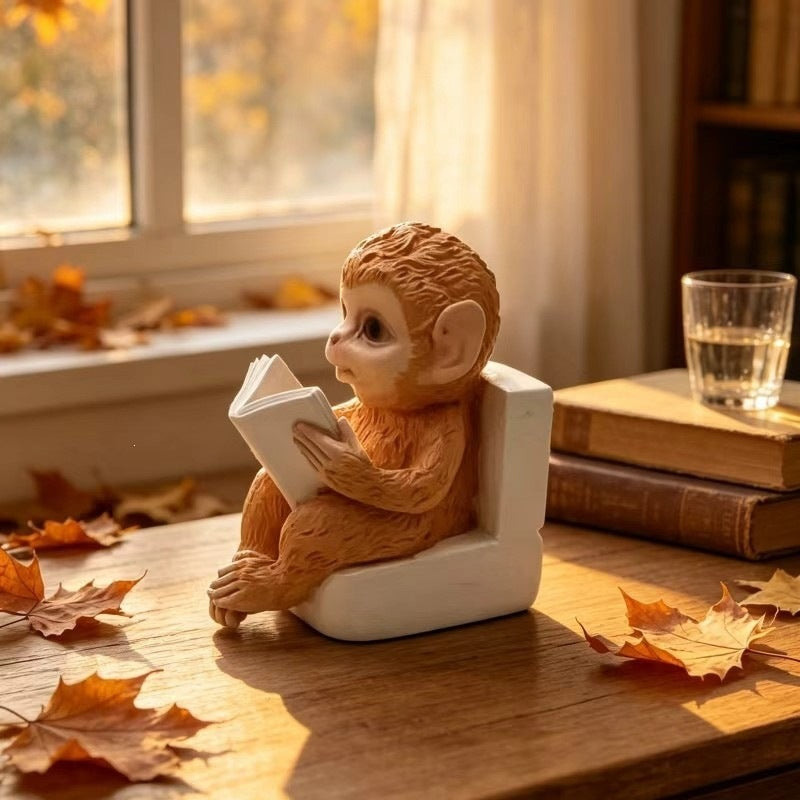 Decorative figure with monkey motifs Stornfield