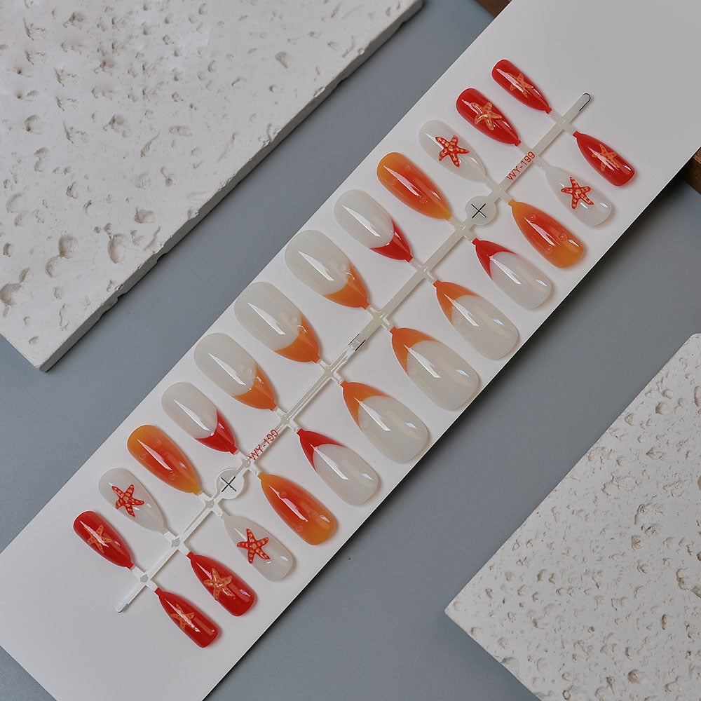 Coastal Breeze Press-On Nail Collection Stornfield