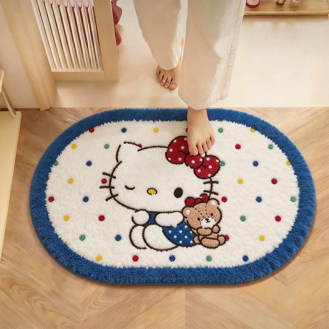Cute Cartoon-Themed Area Rug
