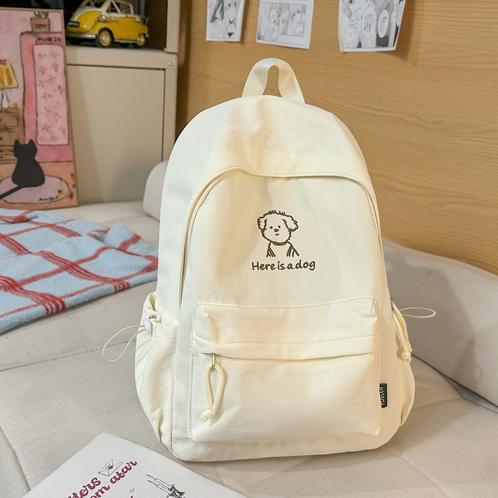 Playful Illustrated Casual Backpack Stornfield
