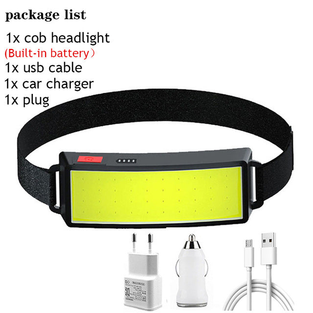 High-Powered LED Headband Flashlight Stornfield