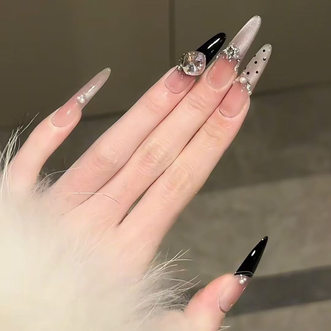 Stylish Stiletto Press-On Nail Extensions Stornfield