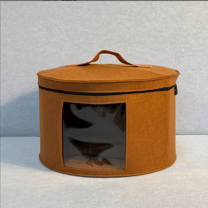 Practical storage basket with viewing window Stornfield