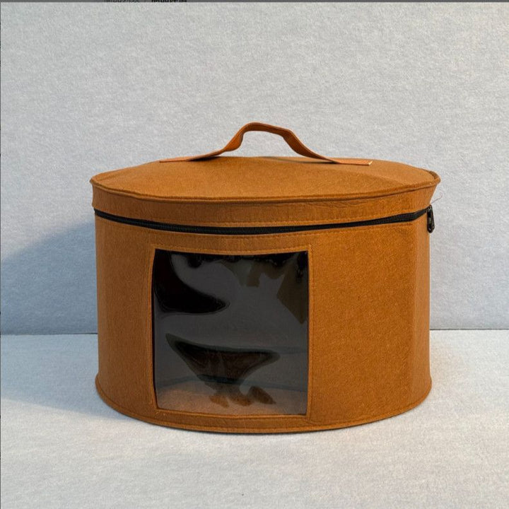 Practical storage basket with viewing window Stornfield