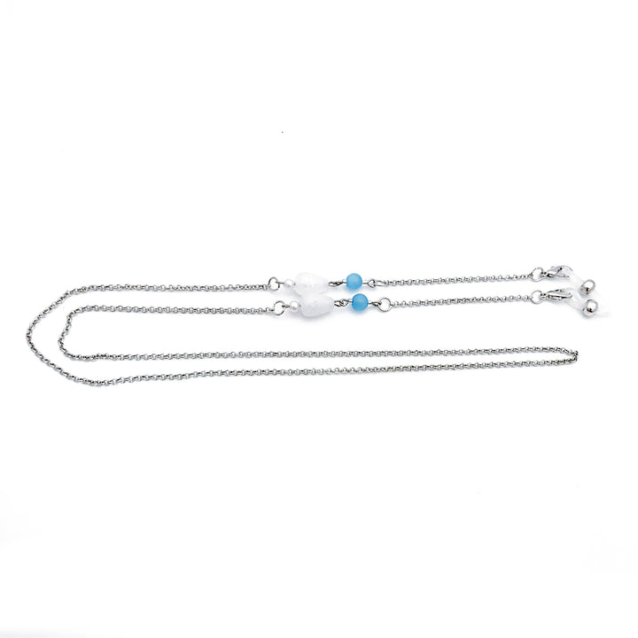Fashionable necklace with elegant stone pendants Stornfield