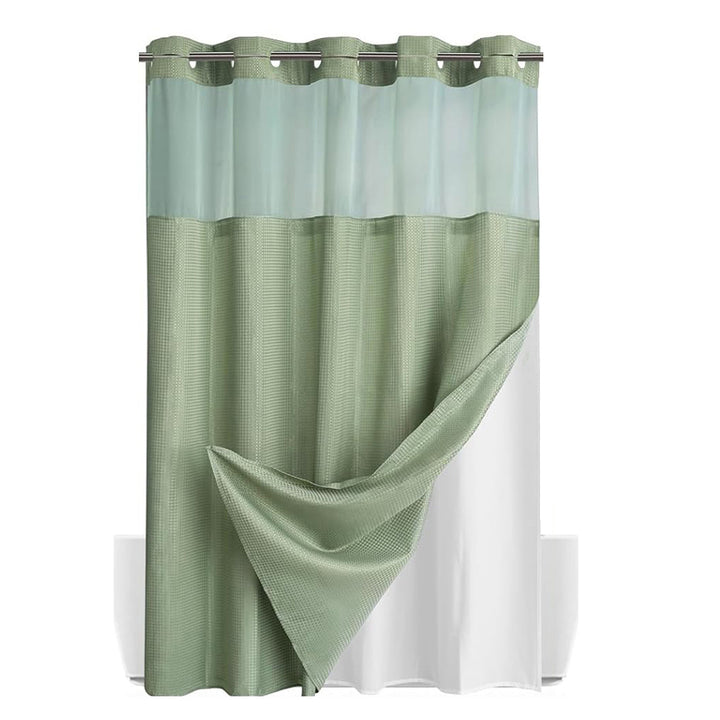 Textured Weave Shower Curtain Stornfield