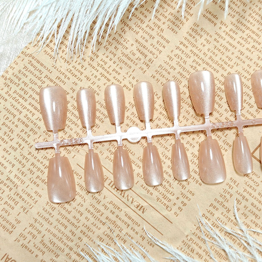 High-Quality Artificial Nails in Timeless Nude Look Stornfield
