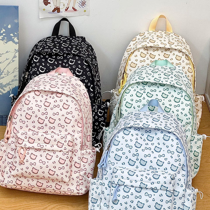 Adorable Character Print Backpack Stornfield