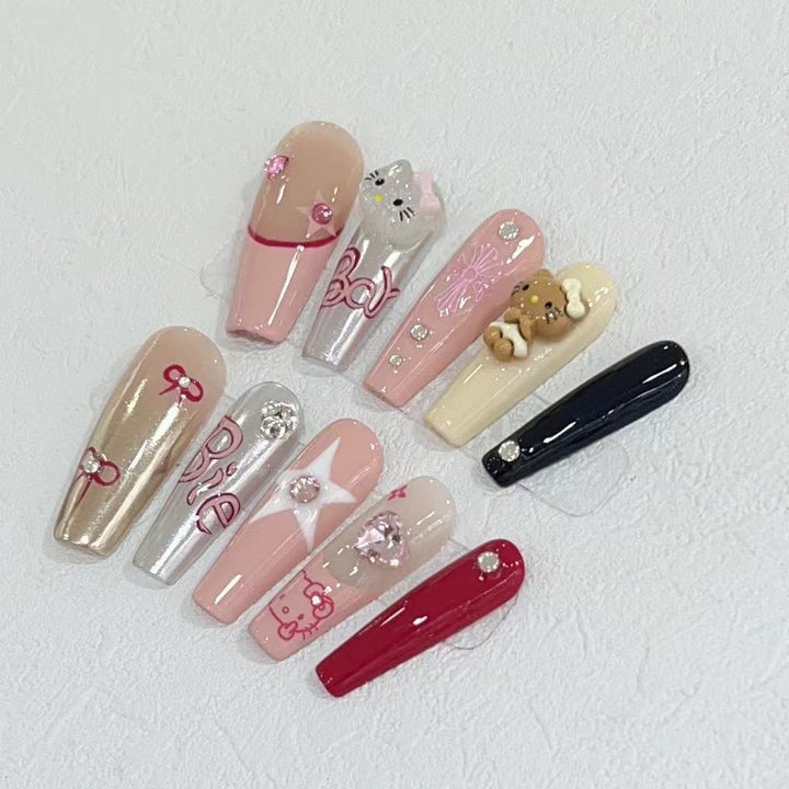 Cute Cartoon Nail Art Set Stornfield