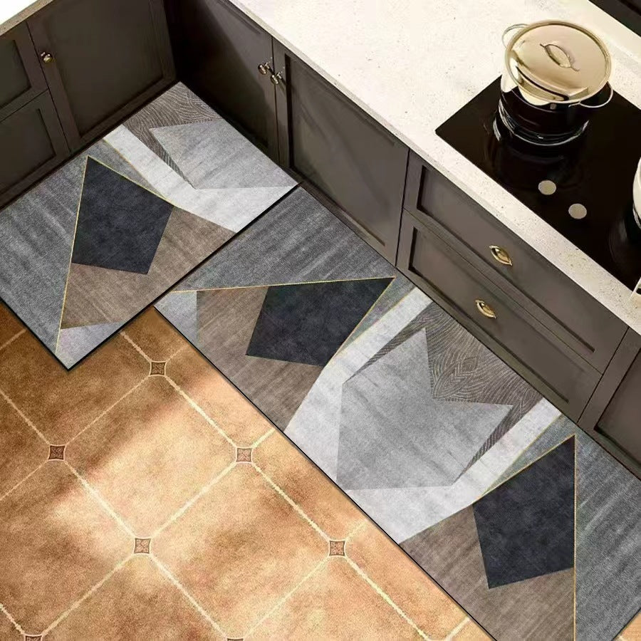 Modern Geometric Kitchen Mat