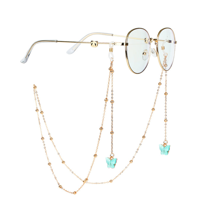 Fashionable sunglasses chains with butterfly pendants Stornfield