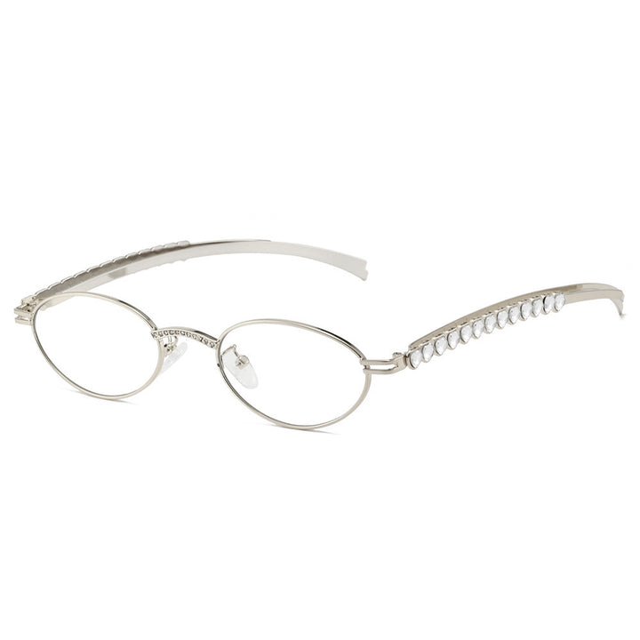 Elegant Oval Frame Glasses Stornfield